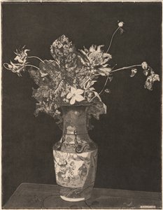 De kwelling van bloemen door Theodore Roussel