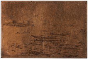 De stoomboot, Chelsea Embankment door Theodore Roussel