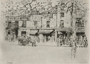 De straat, Chelsea Embankment