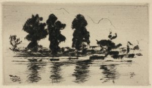 De Theems, avond door Theodore Roussel