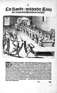 Banket met de koning, 1606