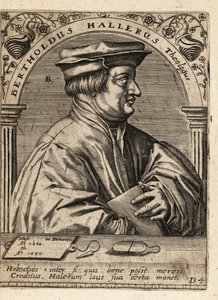 Berchtold Haller door Theodore de Bry