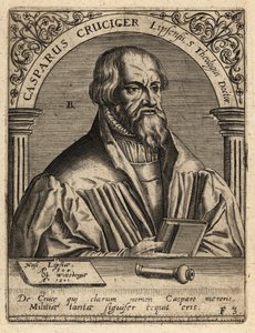 Caspar Creuziger door Theodore de Bry