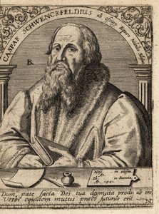 Caspar Schwenckfeld door Theodore de Bry