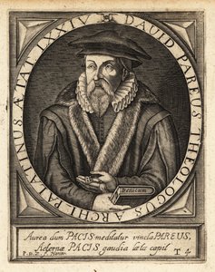 David Pareus door Theodore de Bry