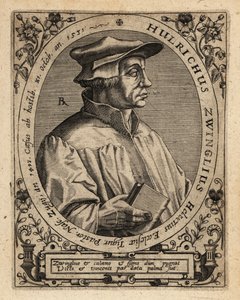 Huldrych Zwingli door Theodore de Bry