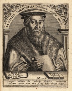Jacob Milich door Theodore de Bry