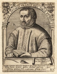 Johann Latomus door Theodore de Bry