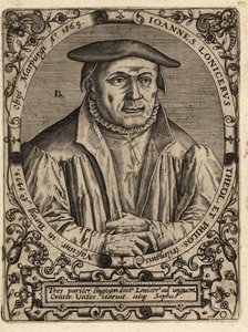 Johann Lonitzer door Theodore de Bry