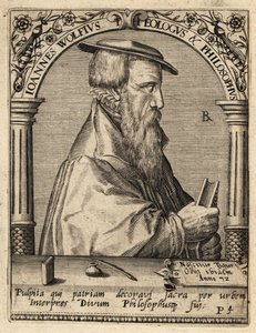 Johannes Wolf, ca. 1521-1572, Zwitserse gereformeerde theoloog door Theodore de Bry