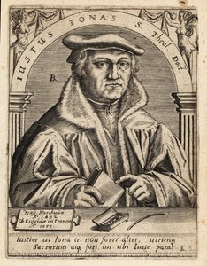 Justus Jonas de Oudere door Theodore de Bry
