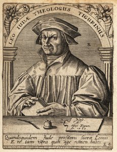 Leo Jud door Theodore de Bry
