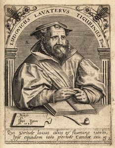 Ludwig Lavater door Theodore de Bry