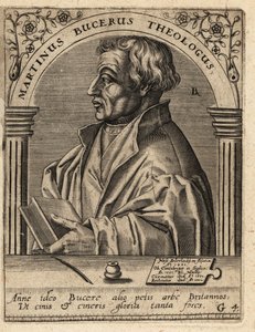 Martin Bucer door Theodore de Bry
