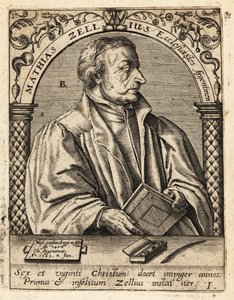 Matthäus Zell door Theodore de Bry