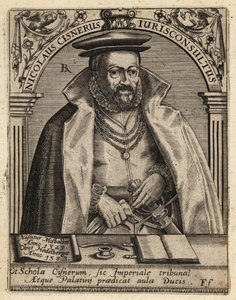 Nikolaus Cisnerus door Theodore de Bry
