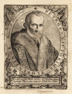 Piero Vettori, Italiaanse schrijver door Theodore de Bry