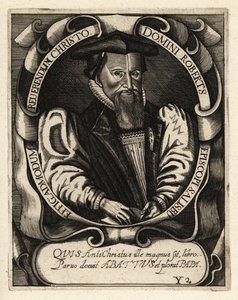 Robert Abbot, Bisschop van Salisbury door Theodore de Bry