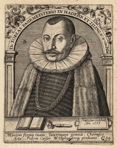 Tobias Paurmeister door Theodore de Bry