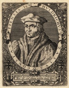 Ulrich Zasius door Theodore de Bry