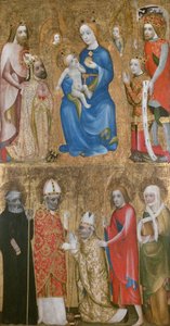 Votiefschilderij van Aartsbisschop Jan Ocko van Vlasim door Theodoric of Prague,