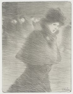 Liederen van vrouwen door Théophile Alexandre Steinlen
