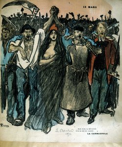 La Carmagnole - in "Le Chambard" (allegorie van de Republiek)