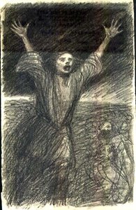 Socialistische Onrust (Le Chambard Socialiste), c.1894 door Théophile Alexandre Steinlen