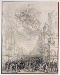 Overwinning of Marseillaise allegorie