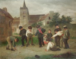 Hinkelen door Theophile Emmanuel Duverger