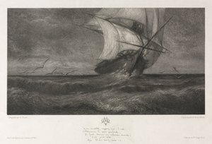 Het Spookschip, of Op de Golven, 1872