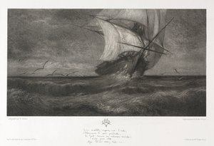 Het Spookschip, of Op de Golven, 1872