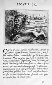 Profetie figuur IX uit Prognosticatio Eximii Doctoris Paracelsi