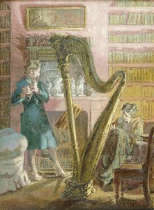 Het recital door Therese Lessore