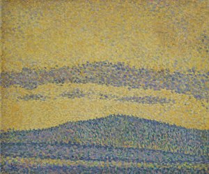 Landschap door Théo van Rysselberghe