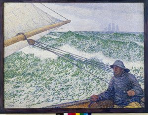 De man aan het roer door Théo van Rysselberghe