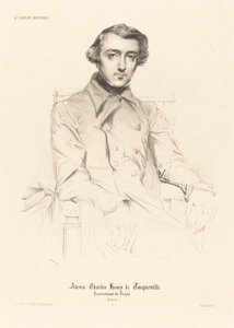 Alexis Charles Henry de Tocqueville door Théodore Chassériau