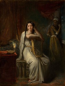 Desdemona Het lied van de wilg door Théodore Chassériau