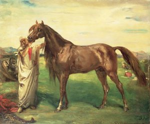 Hadji, een Arabische hengst, 1853