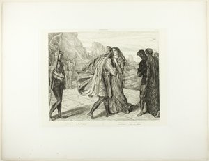 O Mijn Schone Krijger!, plaat 5 (akte 2, scène 1) uit Othello