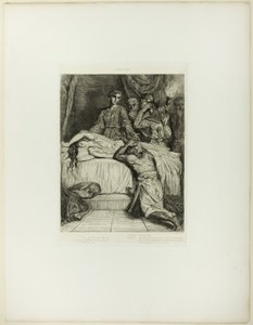 Oh! Oh! Oh!, plaat veertien uit Othello door Théodore Chassériau