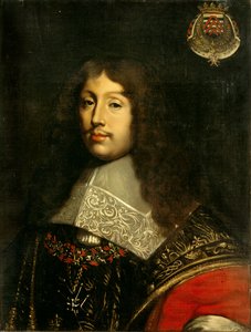 Portret van de hertog Francois de la Rochefoucauld (1613-1680), Franse schrijver door Théodore Chassériau