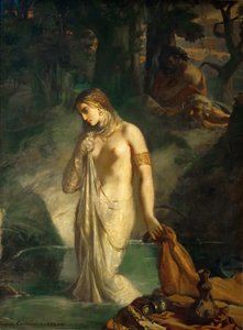 Susanna in haar bad