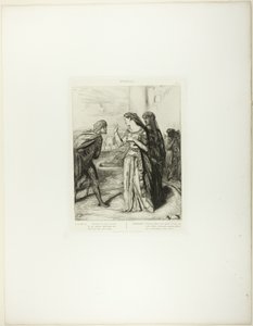 Wees daarom vrolijk Cassio, plaat 6 (act 3, scène 3) uit Othello