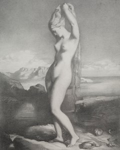 Venus Anadyomène, 1839 door Théodore Chassériau
