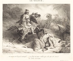 De ongelovige door Théodore Gericault and Eugène Louis Lami