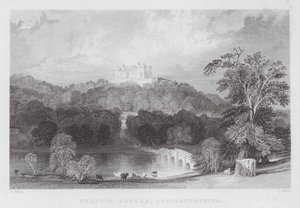 Belvoir Castle, Leicestershire (gravure)