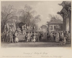 Ceremonie van "De Lente Ontmoeten"