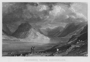 Crummock Water, Cumberland (gravure)
