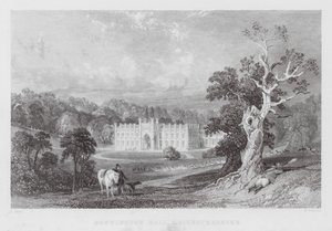 Donnington Hall, Leicestershire door Thomas (after) Allom